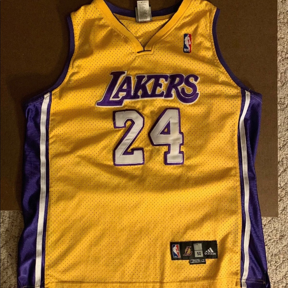 Adidas Kobe Bryant LA Lakers NBA #24  Jersey
